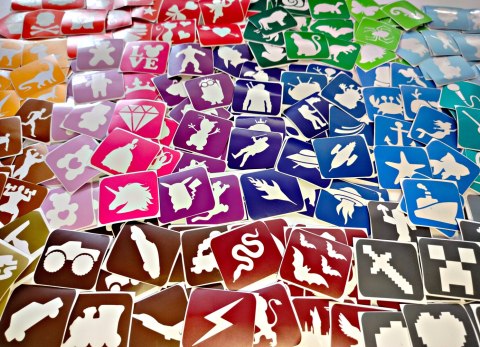 Brokaty do tatuaży brokatowych 20 ml NEON IRYS